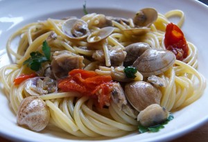 pasta con lupini che il sommelier abbina la rosato di Tramonti